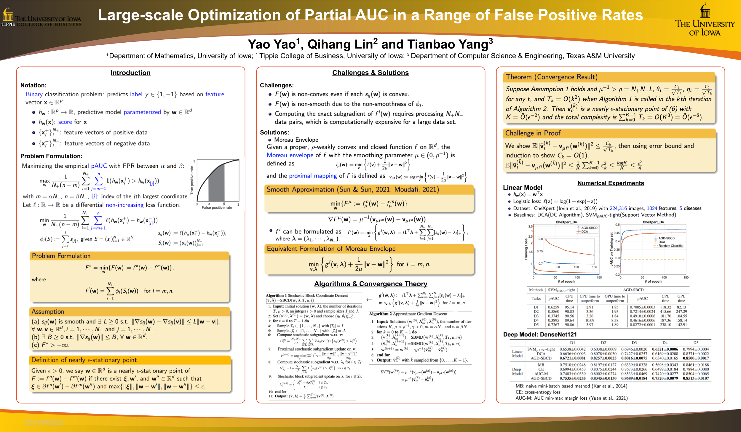Neurips poster large scale optimization of partial auc in a range of